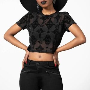 Killstar Petra Crop Top